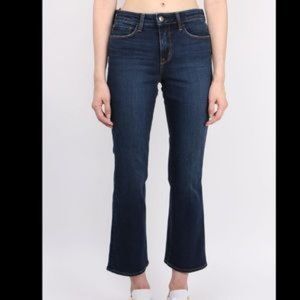 L’Agence Crop Baby Flare Jeans In Pacifica 25